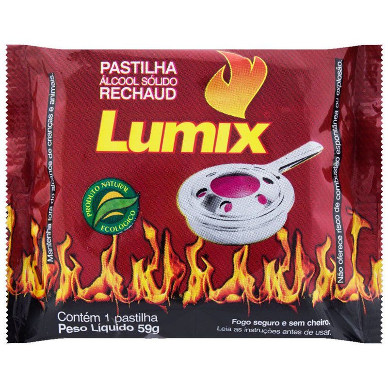 Acendedor-Pastilha-Rechaud-Lumix-59g