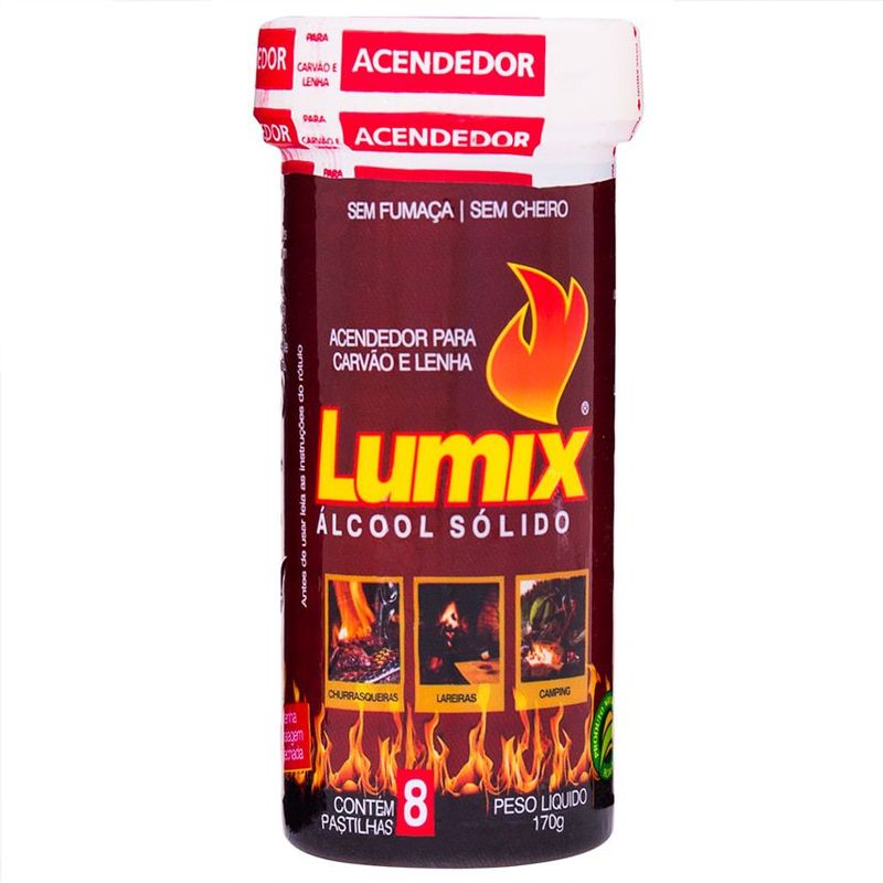 Acendedor-Alcool-Solido-Lumix-170g-Com-8-Unidades
