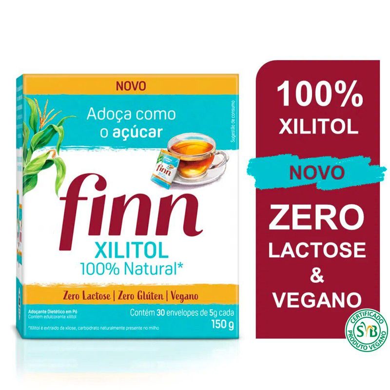 Adocante-em-po-Xilitol-Finn-Com-30-Unidades