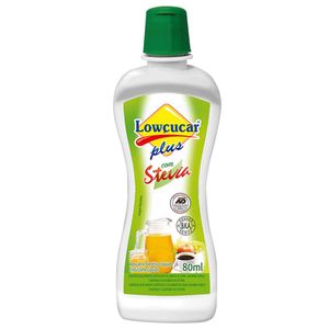 Adoçante Líquido com Stevia Lowçucar 80ml