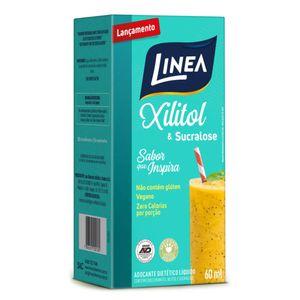 Adoçante Líquido Xilitol Linea 60ml