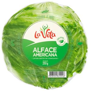 Alface Americana La Vita 250g