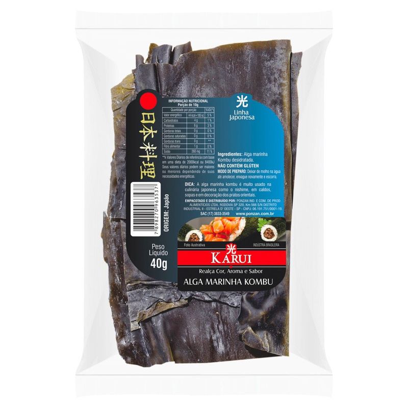 Alga-Marinha-Kombu-Karui-40g