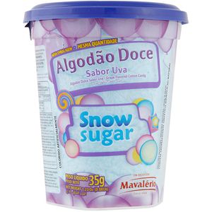 Algodão Doce Uva Mavalério 35g