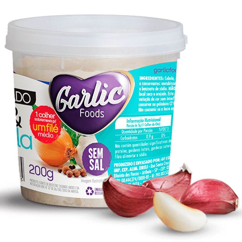 Alho-E-Cebola-Garlic-200g