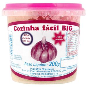 Alho Picado Big Cozinha Fácil 200g