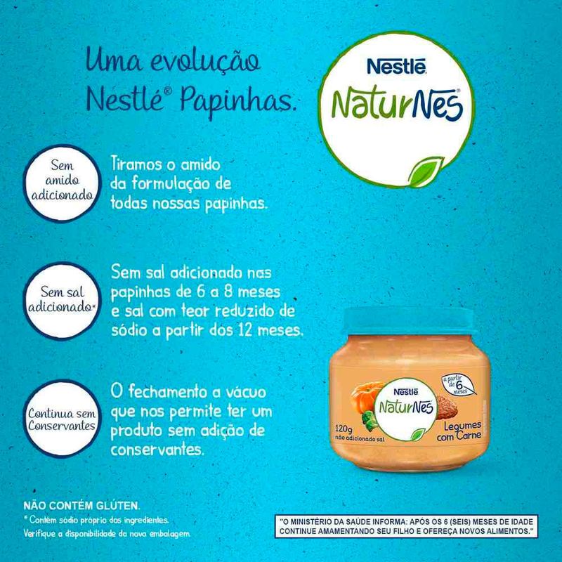 Alimento-Infantil-Carne-Legumes-Nestle-Pote-115-120g