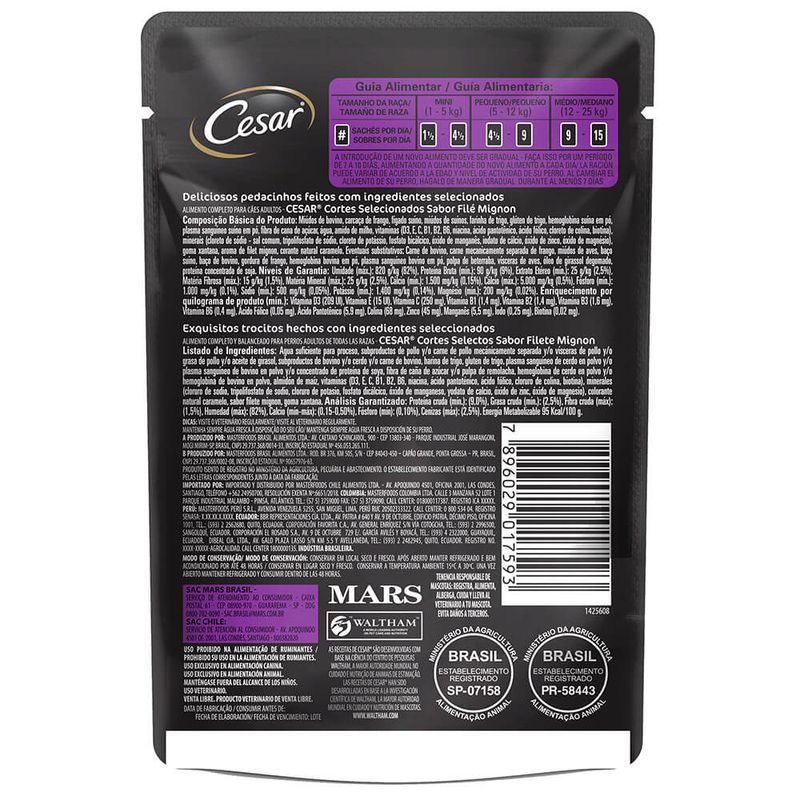 Alimento-Para-Caes-Sabor-Filet-Mignon-Cesar-Sache-85g