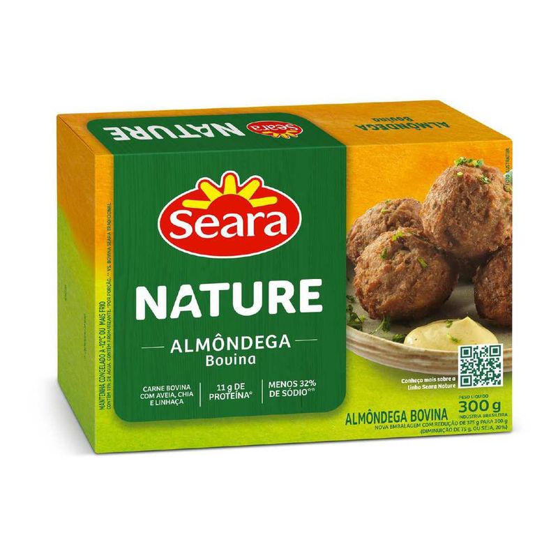 Almondega-Bovina-Seara-Nature-300g
