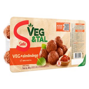 Almôndega Vegetal Veg & Tal Sadia 300g