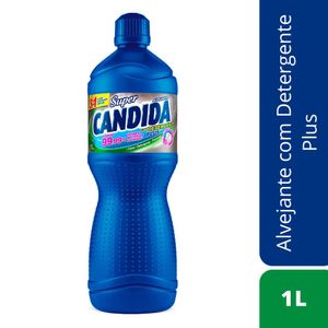 Alvejante Super Candida 3X1 Plus 1 Litro