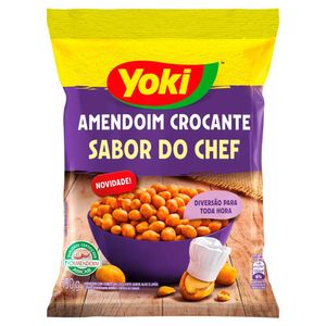 Amendoim Crocante Alho e Limão Sabor do Chef Yoki 150g