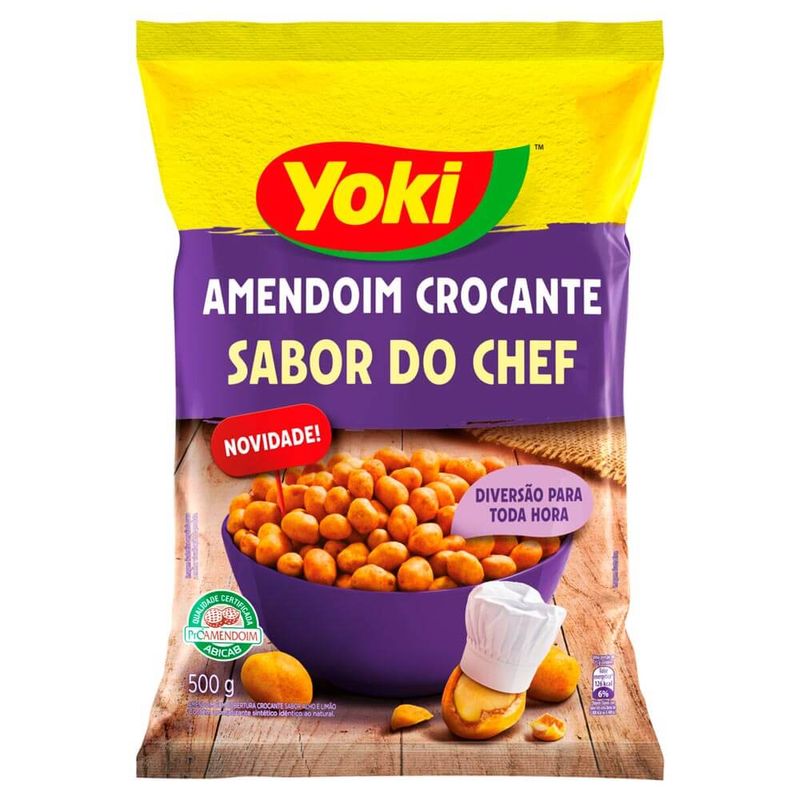 Amendoim-Crocante-Alho-E-Limc3a3o-Sabor-do-Chef-Yoki-500g