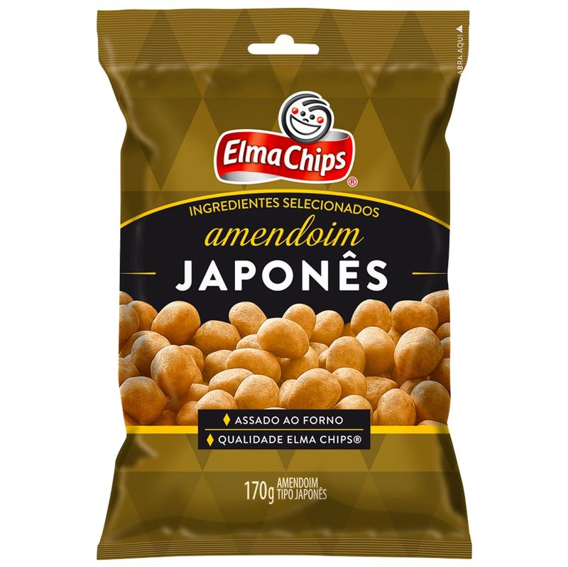 Amendoim-Elma-Chips-Japones-170g