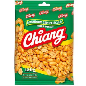 Amendoim Salgado Sem Película Chiang 150g