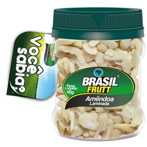 Amêndoa Chilena Laminada Brasil Frutt 110g