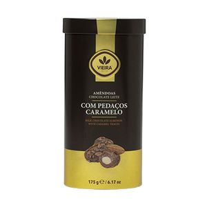 Amêndoa Coberta com Chocolate ao Leite Vieira 175g