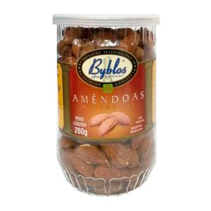 Amêndoa Torrada Defumada Byblos 260g