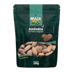 Amêndoa Torrada e Salgada Brasil Frutt 200g