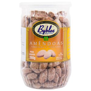 Amêndoa Torrada e Salgada Byblos 260g