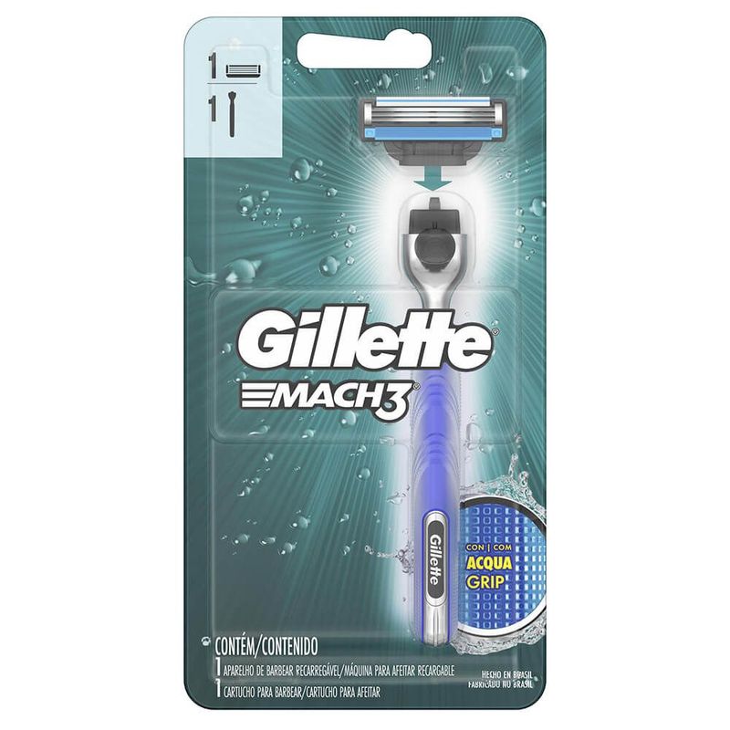 Aparelho-Para-Barbear-Gillette-Mach3-Acqua-Grip