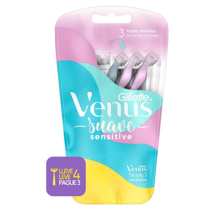 Aparelho-de-Depilar-Venus-Suave-Sensitive-Gillette-4-Unidades