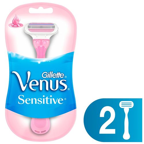 Aparelho Feminino Venus Sensitive Gillette com 2 unidades