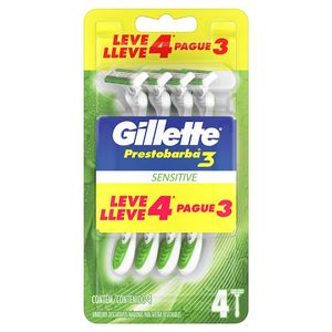 Aparelho de Barbear Sensecare Gillette Leve 4 Pague 3