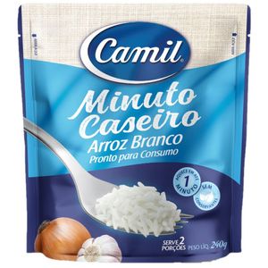 Arroz Branco Minuto Caseiro Camil 240g