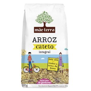 Arroz Integral Cateto Mãe Terra 500g