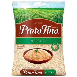 Arroz Integral Tipo 1 Prato Fino Pacote 1kg
