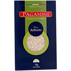 Arroz Italiano para Risoto Arbório Paganini 1kg