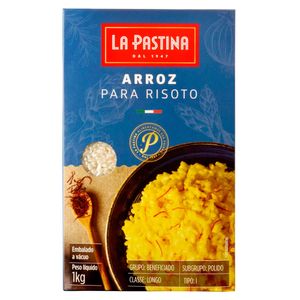 Arroz para Risoto La Pastina Caixa 1kg