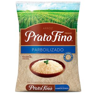 Arroz Parboilizado Prato Fino T1 5kg