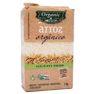 Arroz Polido Orgânico Organic 1Kg