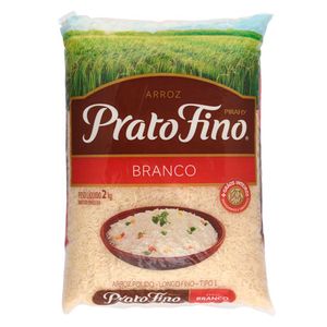 Arroz Polido Tipo 1 Prato Fino 2kg