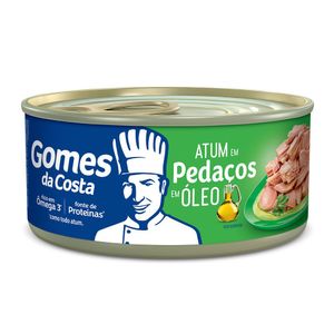 Atum em Pedaços em Óleo Gomes da Costa 170g