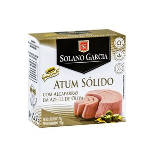 Atum Sólido com Alcaparras em Azeite de Oliva Solano Garcia 170g