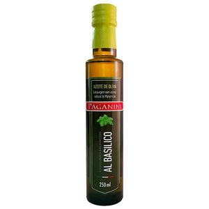 Azeite Italiano Extra Virgem com Aroma de Manjericão Paganini 250ml
