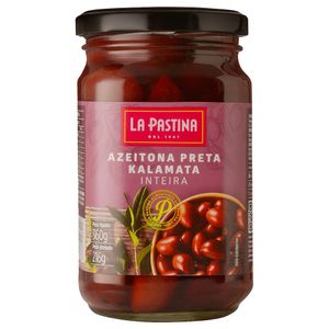 Azeitona Preta Inteira La Pastina 216g