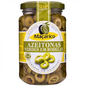 Azeitona Verde em Rodelas Maçarico 165g
