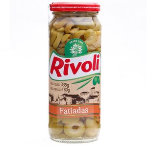 Azeitona Verde Fatiada Rivoli 180g