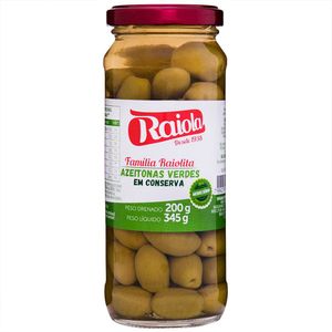 Azeitona Verde Raiola 200g
