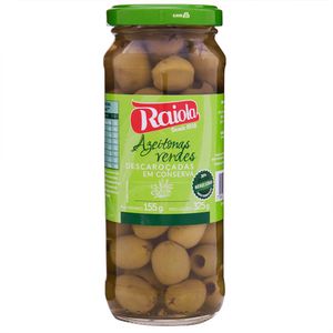 Azeitona Verde Sem Caroço Raiola 155g