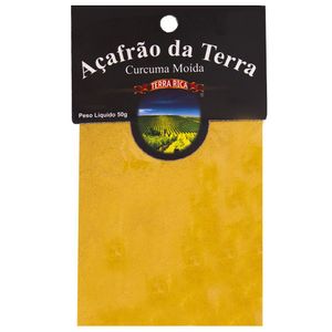 Açafrão Terra Rica Pacote 50g