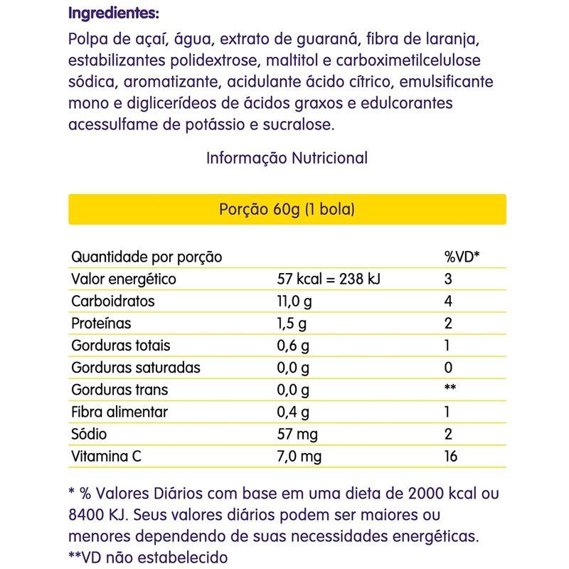 Acai-Zero-Frooty-200g