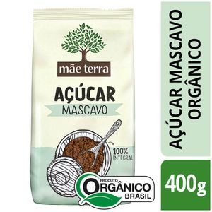 Açúcar Mascavo Orgânico Mãe Terra 400g