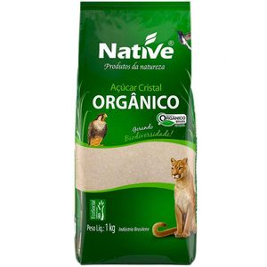 Açúcar Orgânico Cristal Native 1kg