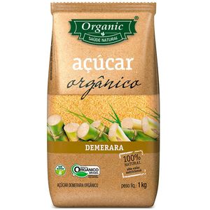 Açúcar Orgânico Demerara Organic 1kg