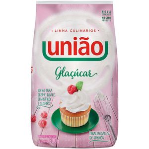 Açúcar Refinado Glaçúcar União 500g